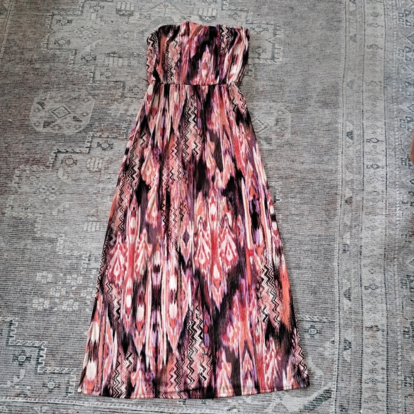 Ruby Rox Strapless Maxi Dress - Picture 2 of 5